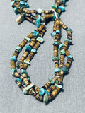 Fabulous Vintage Native American Navajo Turquoise Necklace-Nativo Arts