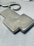 One Of The Most Unique Native American Zuni Contemporist Sterling Silver Necklace-Nativo Arts