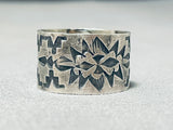 Jake Francosa Vintage San Felipe Sterling Silver Ring-Nativo Arts