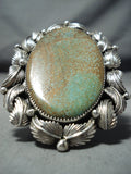 Tremendous San Felipe 8 Turquoise Sterling Silver Huge Ring-Nativo Arts