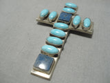 Important Native American Navajo Calvin Martinez Sterling Silver Pendant-Nativo Arts
