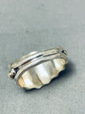 Pack Of Wolves Native American Navajo Sterling Silver Thicker Ring-Nativo Arts