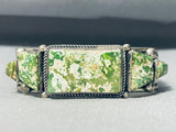 The Best Vintage Native American Navajo Al Jake Damale Turquoise Sterling Silver Bracelet-Nativo Arts