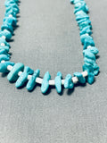 Native American Beautiful Vintage Santo Domingo Turquoise White Shell Necklace-Nativo Arts