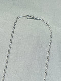 Gorgeous Vintage Native American Zuni Blue Gem Turquoise Sterling Silver Necklace-Nativo Arts