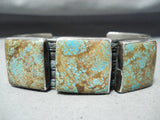 Newsworthy Vintage Navajo Turquoise Sterling Silver Bracelet Native American Old-Nativo Arts