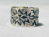 Jake Francosa Vintage San Felipe Sterling Silver Ring-Nativo Arts