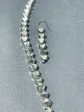 One Of The Best Vintage All Silver Sterling Native American Navajo Necklace-Nativo Arts