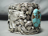 200 Gram Horse Native American #8 Turquoise Sterling Silver Bracelet-Nativo Arts