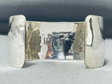 Running Horses Vintage Native American Navajo Sterling Silver Bracelet-Nativo Arts