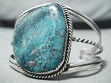 Jo Tso Navajo Native American Turquoise Sterling Silver Bracelet-Nativo Arts