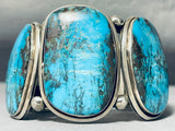 The Best Important Ben Begaye (d) Vintage Native American Navajo Sterling Silver Bisbee Bracelet-Nativo Arts