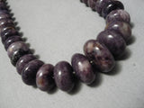 Native American Stunning Vintage Santo Domingo Tubule Necklace Old-Nativo Arts