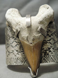 Unique Native American Navajo Contemporist Sterling Silver Skull Bracelet Cuff-Nativo Arts