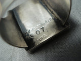 Historical Michael Kabotie Vintage Native American Hopi Sterling Silver Ring- Extremely Rare-Nativo Arts