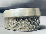 Heavy 161 Gram Vintage Native American Navajo Sterling Silver Bracelet-Nativo Arts