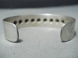 Deep Shell Eddy Smith Native American Navajo Sterling Silver Bracelet-Nativo Arts