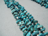 Vibrant Vintage Santo Domingo Royston Turquoise Necklace Native American Old-Nativo Arts