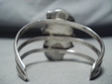 Important Vintage Native American Navajo Orvil Jack Turquoise Sterling Silver Bracelet-Nativo Arts