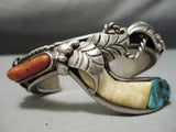 One Of Best Vintage Native American Navajo Daniel Benally Turquoise Sterling Silver Bracelet-Nativo Arts