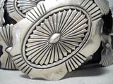 Phil Begay Vintage Navajo Sterling Silver Concho Belt Native American Old-Nativo Arts