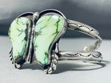 Extremely Rare Orvil Jack Turquoise Vintage Native American Navajo Sterling Silver Bracelet-Nativo Arts