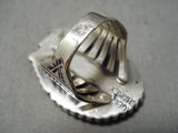 Stunning Rob Shakey Vintage Native American Navajo Royston Turquoise Sterling Silver Ring-Nativo Arts