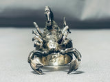 Native American Very Unique Scorpion Southwest Sterling Silver Ring-Nativo Arts