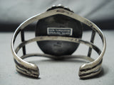 Big Authentic Vintage Native American Navajo Royston Turquoise Sterling Silver Bracelet-Nativo Arts