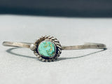 Beautiful Vintage Native American Navajo Royston Turquoise Sterling Silver Bracelet-Nativo Arts