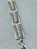 Tom Charley Vintage Native American Navajo Sterling Silver Bracelet-Nativo Arts
