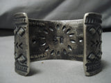 Quality Stu Billy Native American Navajo Spiderweb Turquoise Sterling Silver Bracelet-Nativo Arts