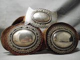 Best Joseph Quinatana Cochiti Sterling Silver Native American Concho Belt-Nativo Arts
