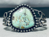 Museum Early Vintage Native American Navajo Royston Turquoise Sterling Silver Bracelet-Nativo Arts