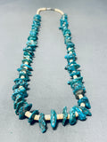 Native American Marvelous Vintage Santo Domingo Turquoise Shell Heishi Necklace-Nativo Arts