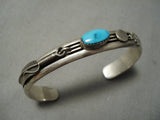Exceptional Vintage Navajo Rita King Sterling Silver Native American Bracelet-Nativo Arts