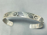 Wonderful Vintage Native American Hopi Sterling Silver Bracelet-Nativo Arts