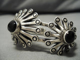Astounding Vintage Navajo Sterling Silver Native American Bracelet-Nativo Arts