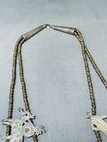 The Most Detailed Vintage Southwestern Sterling Silver Necklace Old-Nativo Arts