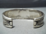 Important Vintage Native American Navajo Sleeping Beauty Turquoise Sterling Silver Bracelet-Nativo Arts