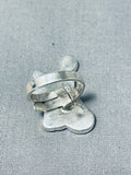 Tigger!! Ultra Rar Ezuni Shell Sterling Silver Native American Ring-Nativo Arts