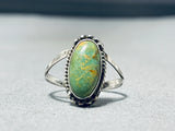 Beautiful Vintage Native American Navajo Royston Turquoise Sterling Silver Ring-Nativo Arts