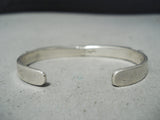 Detailed Inlay Vintage Native American Navajo Royston Turquoise Sterling Silver Bracelet-Nativo Arts