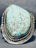 The Best Tso Family Native American Navajo #8 Turquoise Sterling Silver Bracelet-Nativo Arts