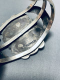 Particularly Rare Early Andy Cadman Vintage Native American Navajo Sterling Silver Bracelet-Nativo Arts