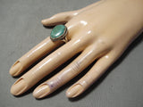 Wonderful Vintage Native American Navajo Royston Turquoise Sterling Silver Ring Old-Nativo Arts