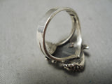 Whimsical Navajo Sterling Silver Ring Native American-Nativo Arts