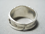 Wonderful Vintage Navajo Turquoise Sterling Silver Ring Native American Old-Nativo Arts