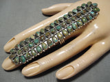 Amazing Vintage Navajo Royston Turquoise Sterling Silver Native American Ring-Nativo Arts