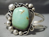 Exquisite Vintage Native American Navajo Royston Turquoise Sterling Silver Bracelet-Nativo Arts